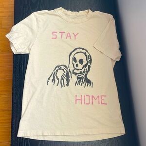 Imogene + Willie Stay Home grim reaper short sleeve tee, size  XS, worn once